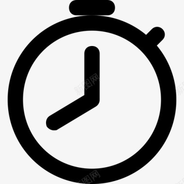 秒表截止日期计时器图标