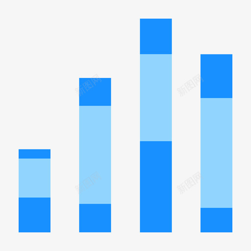 chart柱形堆积图svg_新图网 https://ixintu.com 柱形 堆积