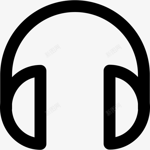 耳机通用接口图标svg_新图网 https://ixintu.com 耳机 通用 接口 图标