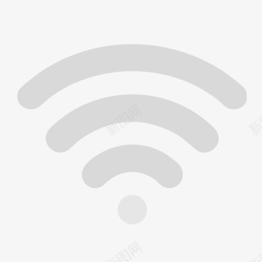 WIFI1格信号图标