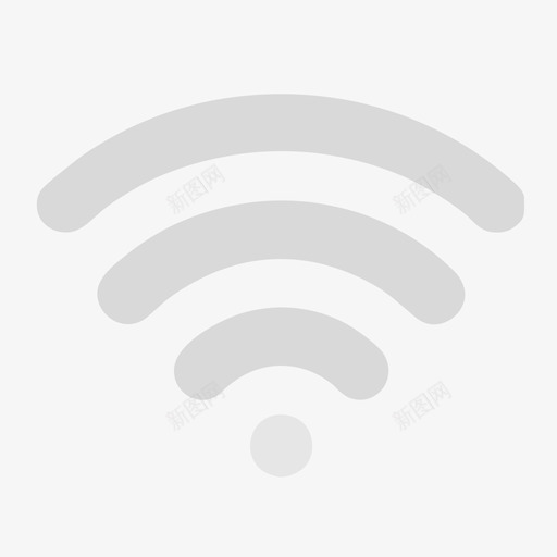 WIFI1格信号svg_新图网 https://ixintu.com 信号