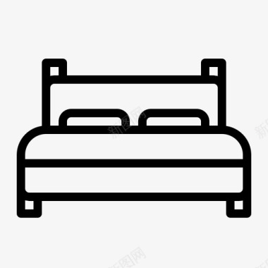 床房间睡眠图标