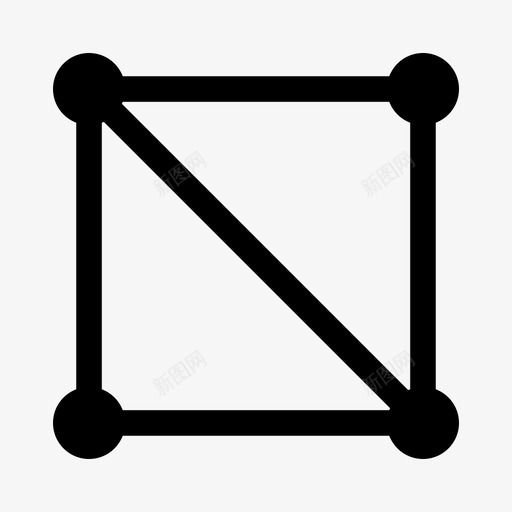 网格点多边形svg_新图网 https://ixintu.com 网格 多边形 三角形