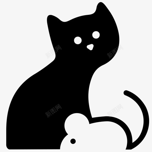 猫和老鼠小猫啮齿动物svg_新图网 https://ixintu.com 猫和老鼠 动物 小猫 啮齿 基顿