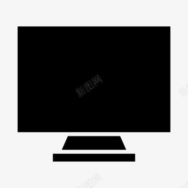 显示器屏幕计算机桌面图标