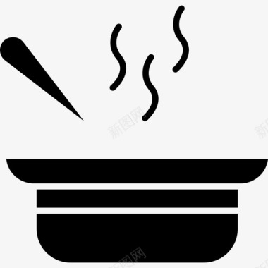 汤烹饪食物图标