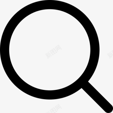放大镜搜索常用界面图标图标