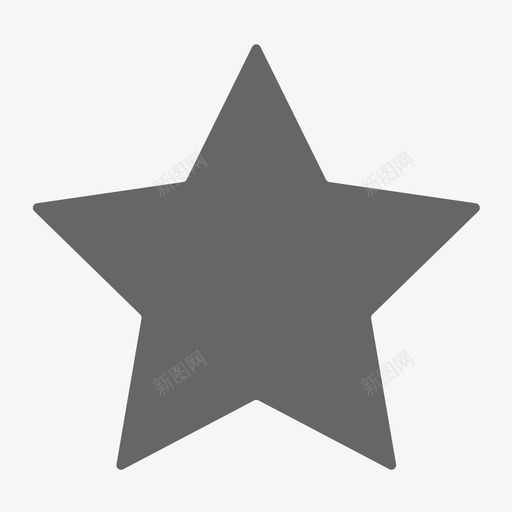 五角星svg_新图网 https://ixintu.com 五角星 填充