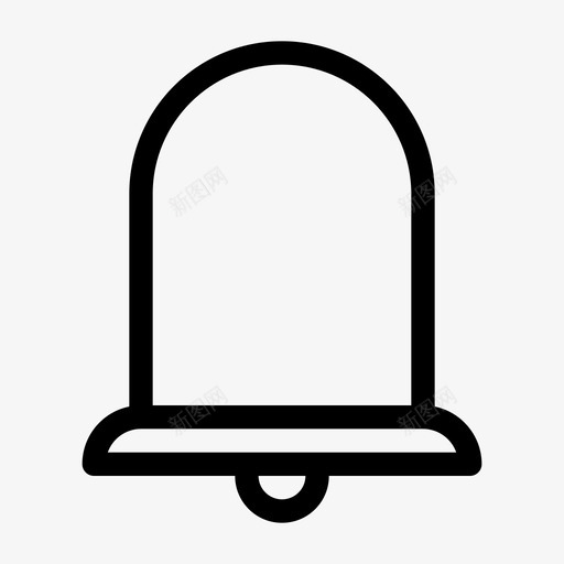 铃声警报禁用svg_新图网 https://ixintu.com 铃声 警报 禁用 静音 通知 夏季 大纲