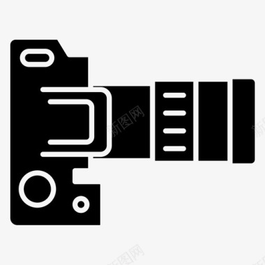 相机数码相机专业相机图标
