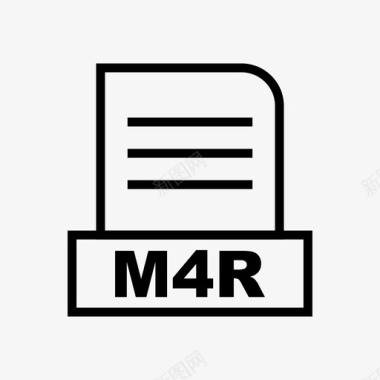 m4r文档文件图标