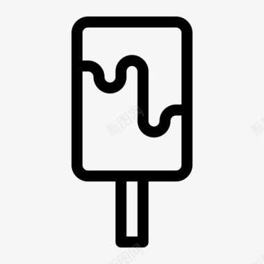 冰淇淋饮料冷饮图标