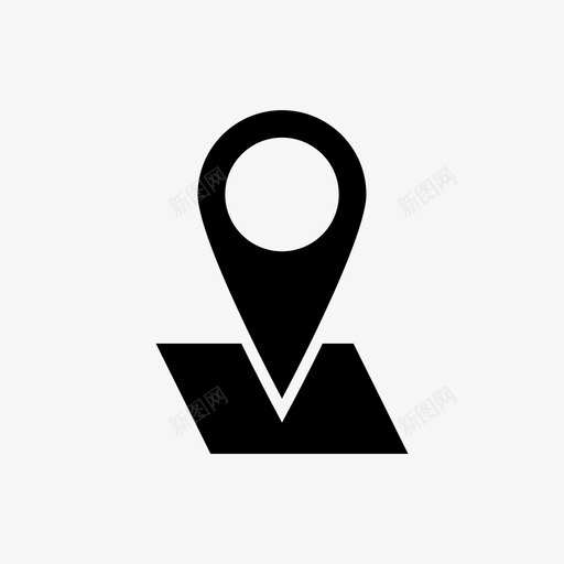 pin位置目的地地图svg_新图网 https://ixintu.com 位置 目的地 地图 导航