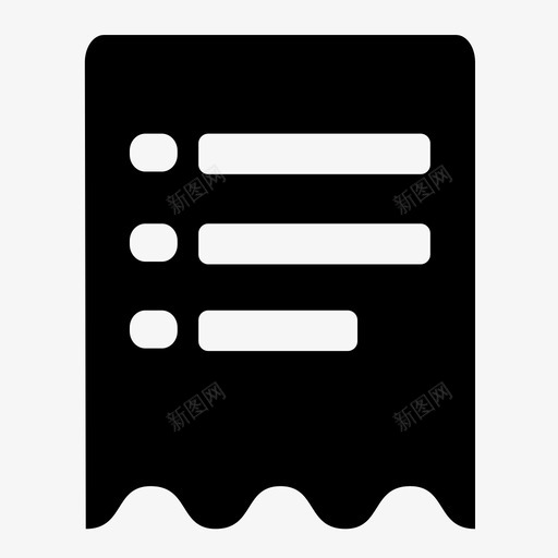 购物清单实体购物和电子商务svg_新图网 https://ixintu.com 购物 清单 实体 电子商务