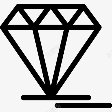 钻石珠宝红宝石图标