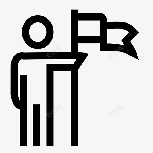 旗帜建筑商业svg_新图网 https://ixintu.com 旗帜 建筑 建筑商 商业 营销 金钱