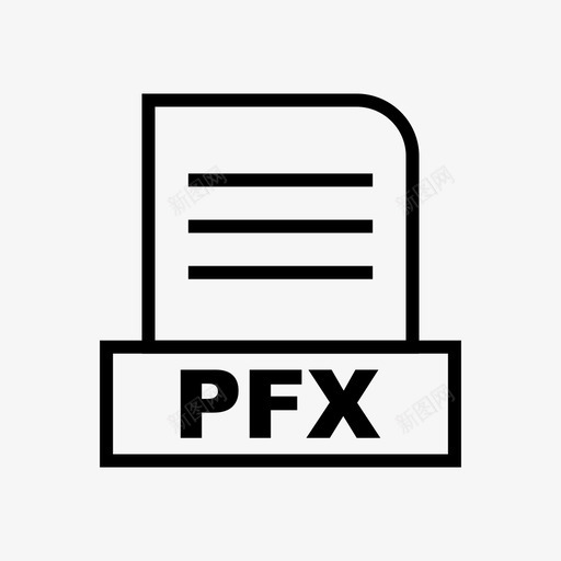 pfx文档文件svg_新图网 https://ixintu.com 格式 文件 文档