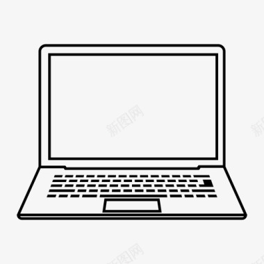 笔记本电脑电脑在线图标