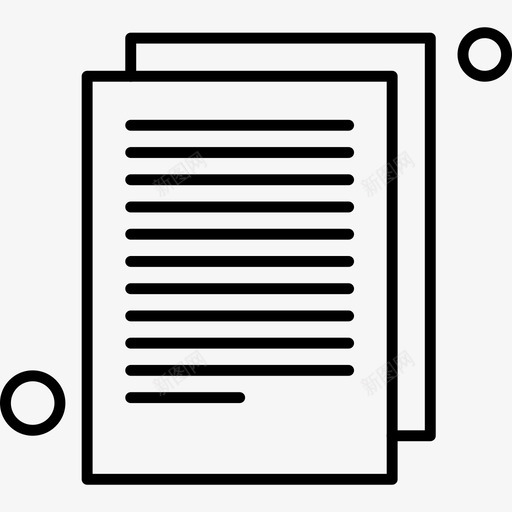 文档文件页面svg_新图网 https://ixintu.com 文档 文件 页面 面纸 张大 学行
