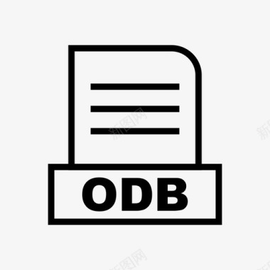 odb文档文件图标