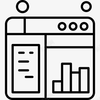 网页设计图表开发图标