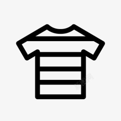 蓝白条纹球衣图标设计条纹衬衫球衣条纹高清图片