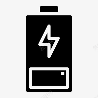 电池容量充电器图标