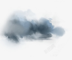 云朵烟雾喷雾素材