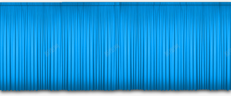 蓝色窗帘幕布png免抠素材_新图网 https://ixintu.com 蓝色 窗帘 幕布