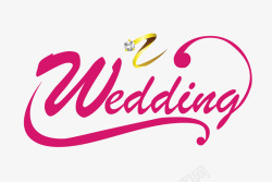 Wedding文字装饰相册文字排版字体设计素材