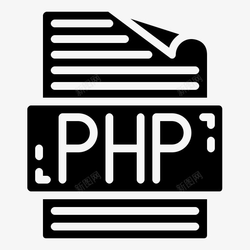 php文件文档格式svg_新图网 https://ixintu.com 文件 文档 格式 在线学习 图示