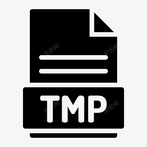 tmp转换文档svg_新图网 https://ixintu.com 文件 扩展名 转换 文档 类型 格式 实体 实体图 图标