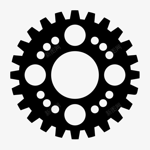 齿轮工程工业svg_新图网 https://ixintu.com 齿轮 工程 工业 安装 车轮