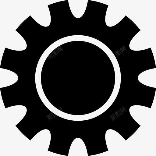 齿轮商业工程svg_新图网 https://ixintu.com 齿轮 商业 工程 工业技术 车轮