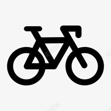 自行车运动员比赛图标