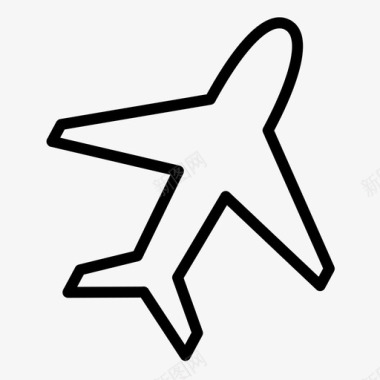 飞机航班instagram图标