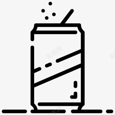 汽水罐头可乐图标