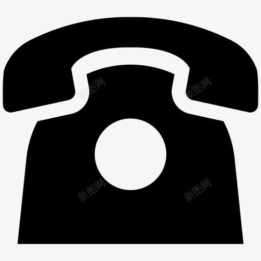 电话呼叫图标通信支持svg_新图网 https://ixintu.com 电话 呼叫 图标 通信 支持