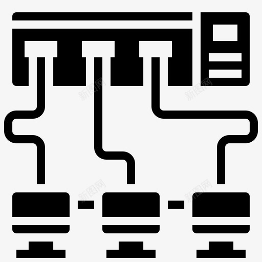 局域网计算机内部网svg_新图网 https://ixintu.com 局域网 计算机 内部网 系统 有线 有线网 网络 分析 分析图 图示