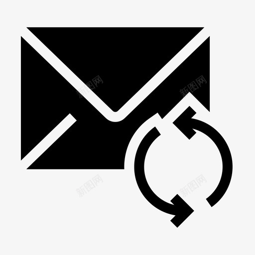 更新邮件电子邮件消息svg_新图网 https://ixintu.com 更新 邮件 电子邮件 消息 刷新