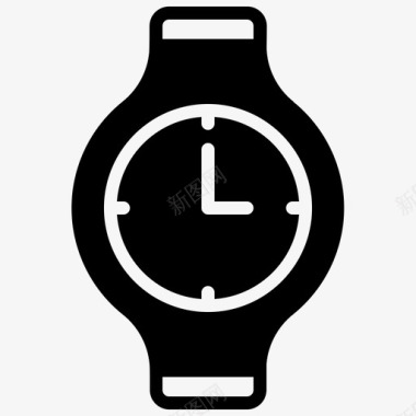 时钟指针时间手表图标