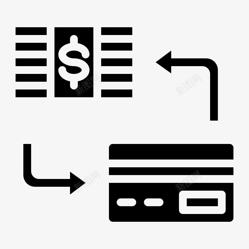 金融货币转移svg_新图网 https://ixintu.com 货币 金融 转移