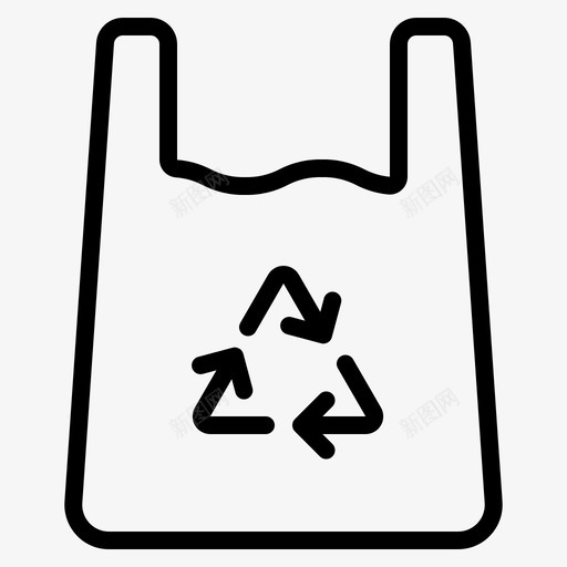 塑料生态垃圾svg_新图网 https://ixintu.com 垃圾 塑料 生态 回收