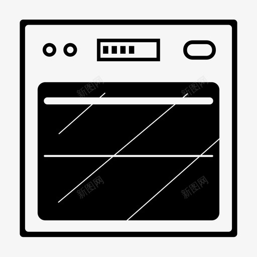 烤箱烘焙厨师svg_新图网 https://ixintu.com 烤箱 烘焙 厨师 烹饪 厨房 家用电器
