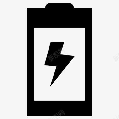 电池充电能量功率图标