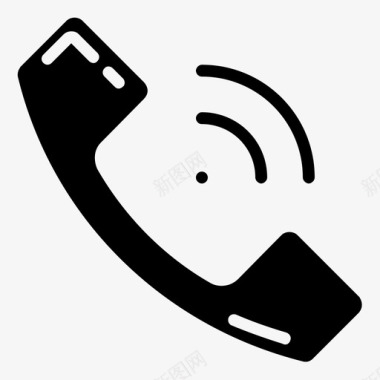 电话呼叫联系人对话图标