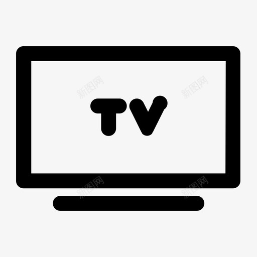 电视广播监视器svg_新图网 https://ixintu.com 电视 广播 监视器 屏幕