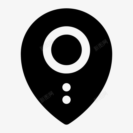 销点位置地图svg_新图网 https://ixintu.com 销点 地图 位置 标记 导航 购物 电子商务 图示