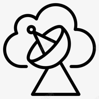 通信云网络服务器图标