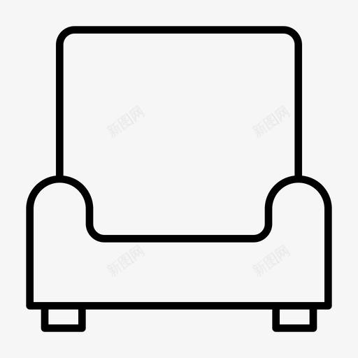 沙发座位坐svg_新图网 https://ixintu.com 沙发 座位 坐坐 家具